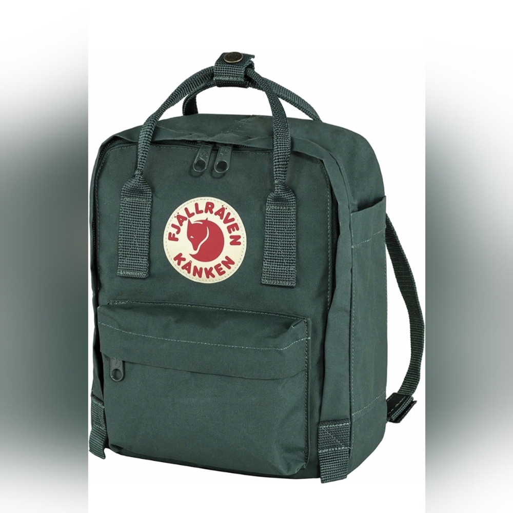Fjallraven kanken mini backpack arctic green